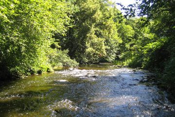 Die Agger in Osberghausen.