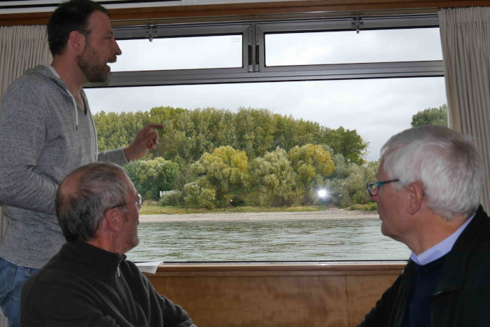 Naturschutztage 2016 auf dem Rhein.